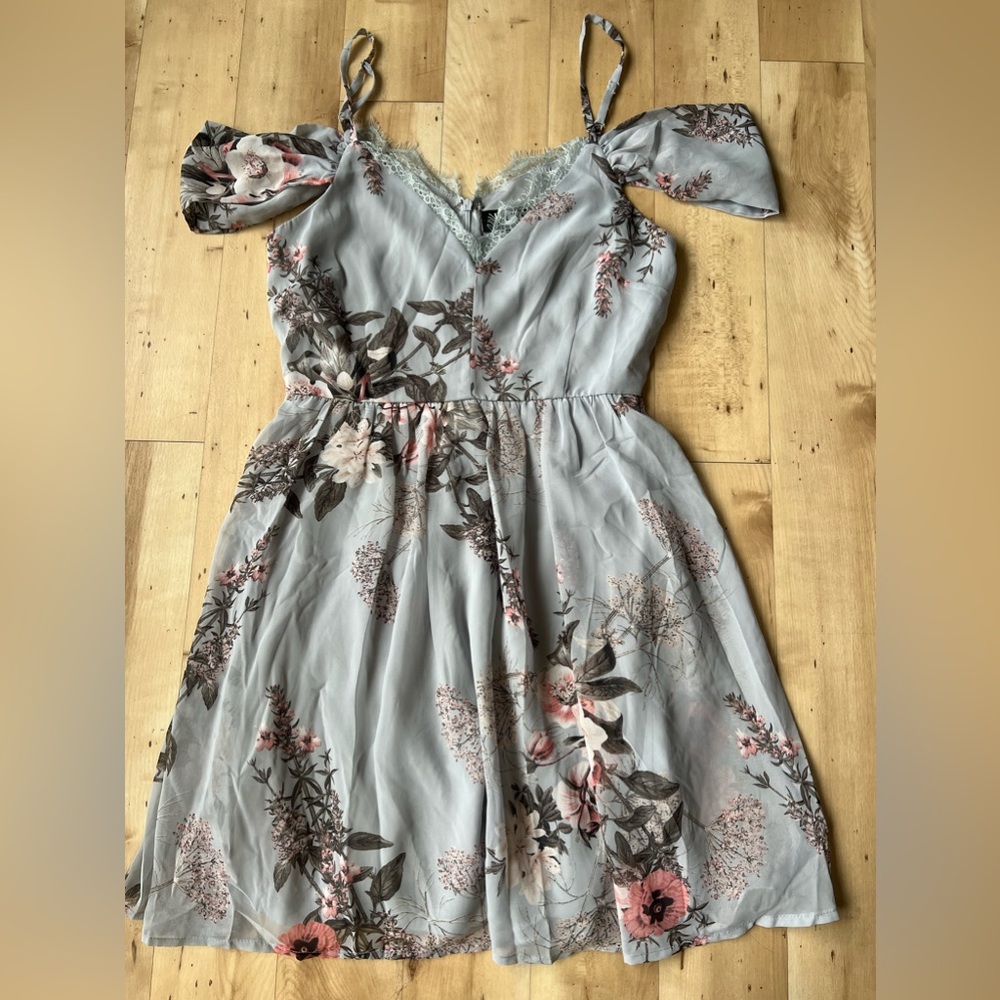 Stay with Off the Shoulder detail Lulus Dress